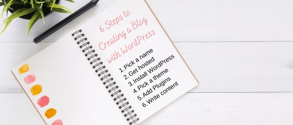 starting a blog with wordpress