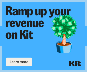 Kit email service, email services for bloggers, email service for websites, email service for businesses, set up email, earn money with email