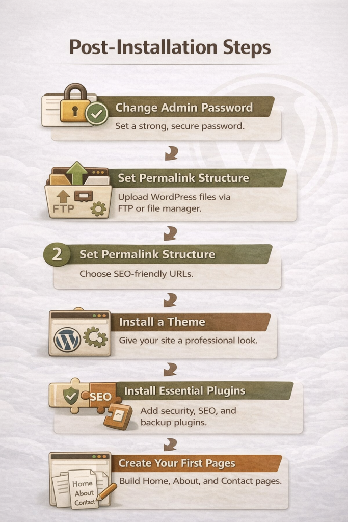 how to install wordpress, what to do after installing wordpress; why you need wordpress; wordpress tips; 